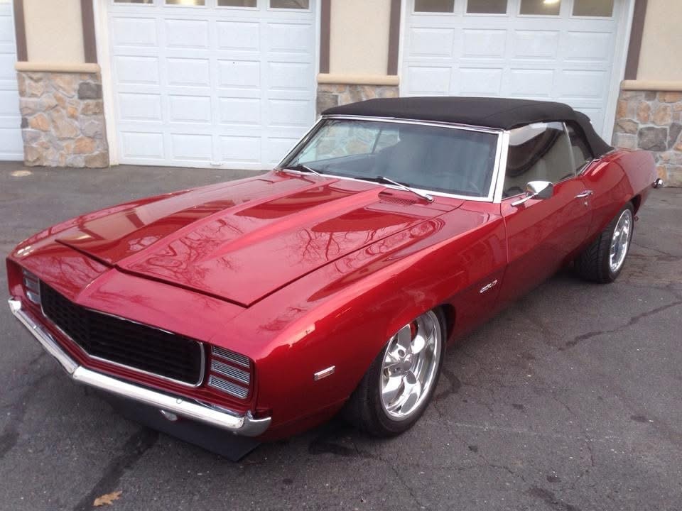 Red Camaro Convertible