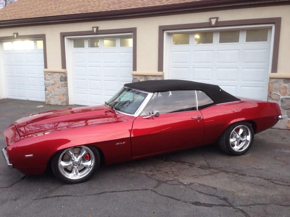 Red Camaro — Side Profile