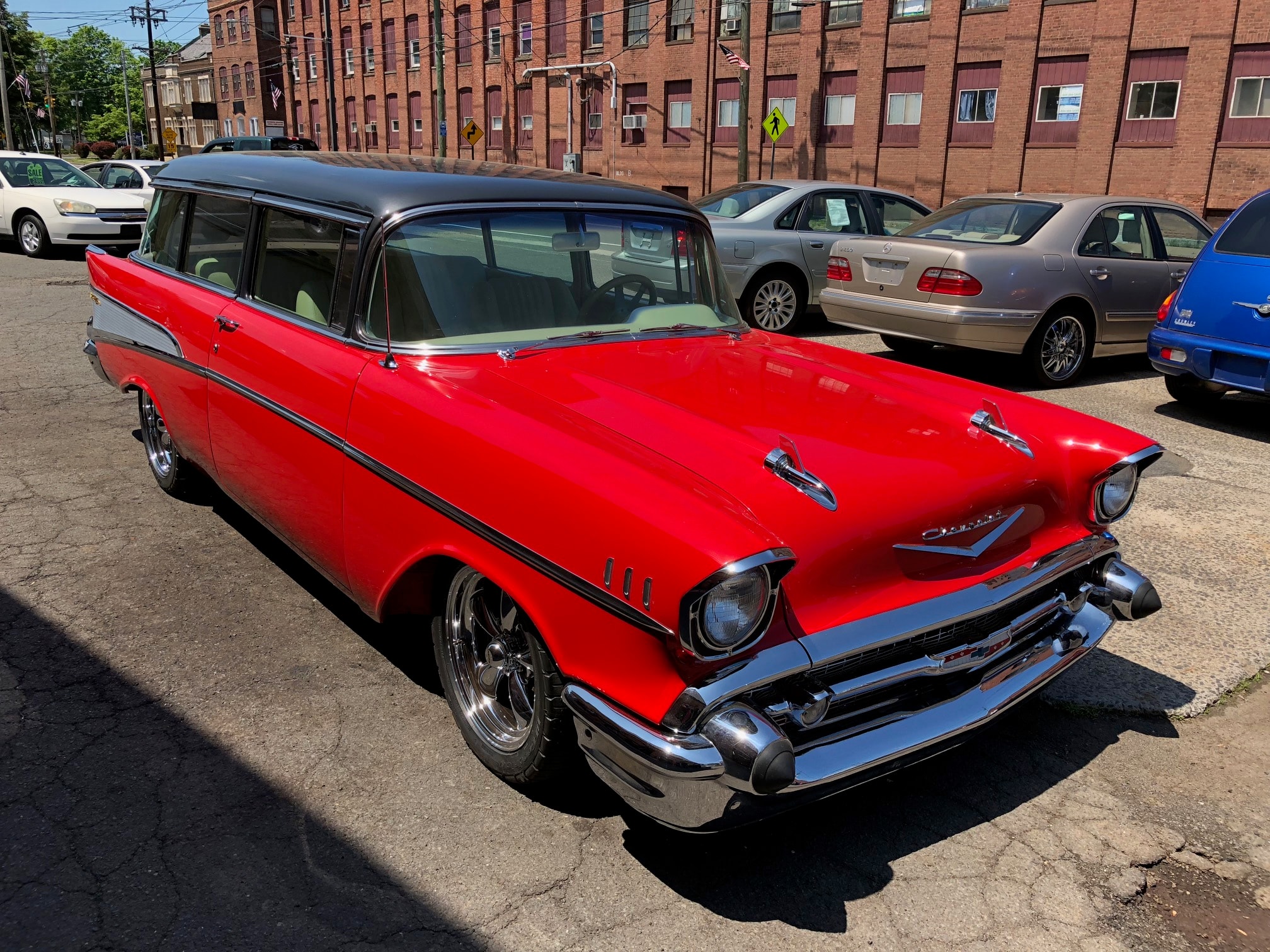 1957 Chevy Wagon — Street